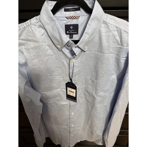 Ben Sherman Stretch Long Sleeve Shirt Medium Retail‎ $99 - Picture 2 of 3